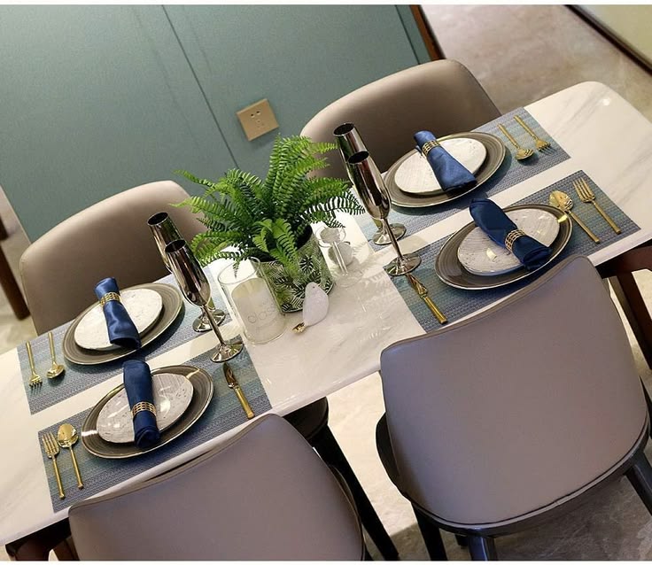 Set de Table PVC Antidérapant — lot de 6
