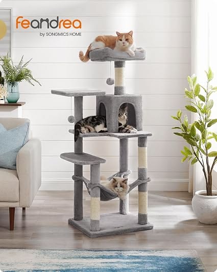 Arbre à Chat — 137,7 cm, Multi-Niveaux