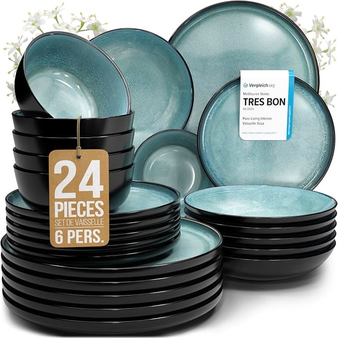 Service de Table 24 pièces — 6 personnes
